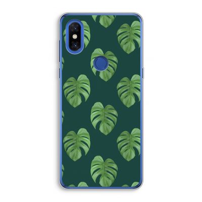 Monstera leaves: Xiaomi Mi Mix 3 Transparant Hoesje