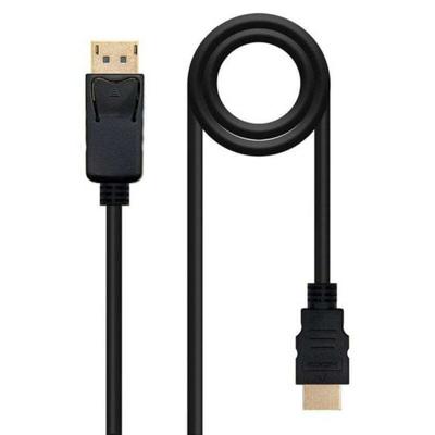 Adapter DisplayPort naar HDMI NANOCABLE 10.15.4302 Zwart 2 m