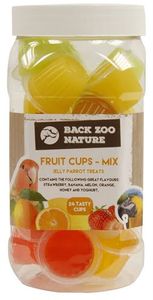 Back zoo nature fruitkuipje mix papegaai (24 ST)