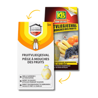 Home defense fruitvliegjesval
