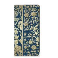 Samsung Galaxy S25 Smart Cover Beige Flowers