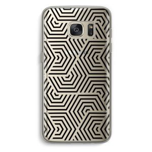 Magic pattern: Samsung Galaxy S7 Transparant Hoesje