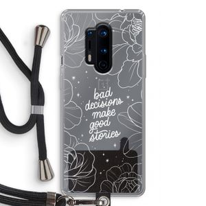 Good stories: OnePlus 8 Pro Transparant Hoesje met koord