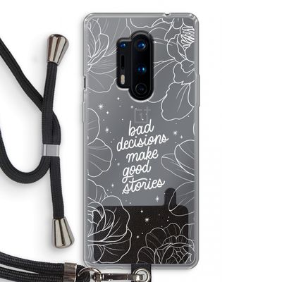 Good stories: OnePlus 8 Pro Transparant Hoesje met koord