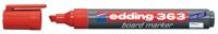 Edding witbordstiften e-363 rood