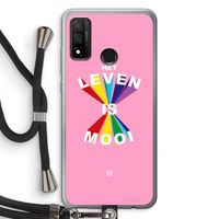 Het Leven Is Mooi: Huawei P Smart (2020) Transparant Hoesje met koord