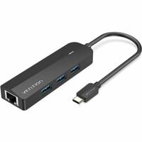 USB-HUB Vention TGPBB Zwart (1 Stuks)