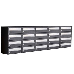 Allux Hive Set 5-Breed, 4-Hoog Zwart - 40030070_5x4
