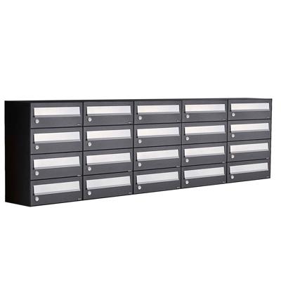 Allux Hive Set 5-Breed, 4-Hoog Zwart - 40030070_5x4