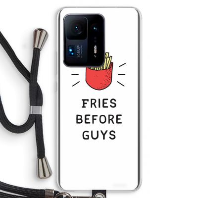Fries before guys: Xiaomi Mi Mix 4 Transparant Hoesje met koord