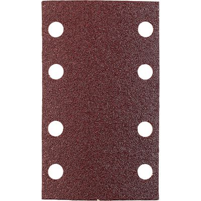 Quick-Stick Schuurstroken, Hout en Metaal, Edelkorund, 80x133mm Schuurpapier