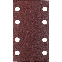 Quick-Stick Schuurstroken, Hout en Metaal, Edelkorund, 80x133mm Schuurpapier