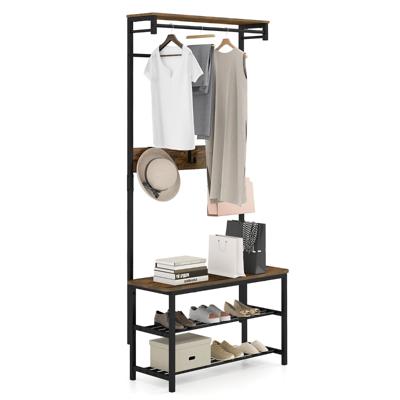 5-in-1 Opbergmeubel Voor De hal Met Bank Schoenenkast En Kapstok Opbergmeubel Voor De Hal Met Opbergvakken 5-in-1 Opbergmeubel Voor De hal Met Bank Schoenenkast En Kapstok Opbergmeubel Voor De Hal Met Opbergvakken