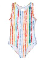 Molo maillot de bain rayé Noona à imprimé tie dye - Blanc - thumbnail