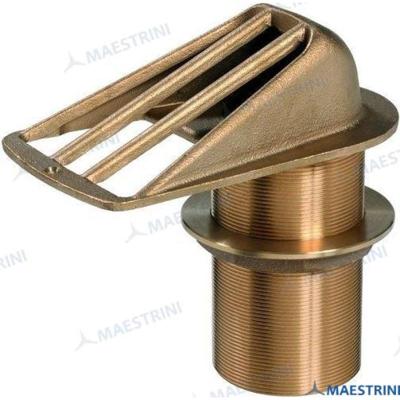 Pasacascos bronce naval GS30608 - PASACASCO HIGH FLOW BRONCE C/REJILLA 4""