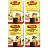 Aeroxon fruitvliegenval 40 ml - 4x - Fruitvliegjes vangers - Insectenbestrijding
