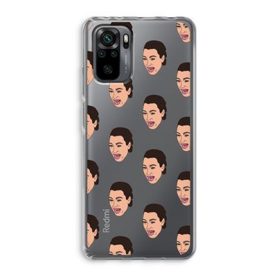 Ugly Cry Call: Xiaomi Redmi Note 10 Pro Transparant Hoesje
