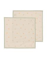 HEMA Servet 45x45cm katoen fruit - 2 stuks