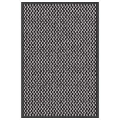 Deurmat 60x90 cm antracietkleurig