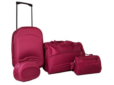 4-delige Tassenset met trolley