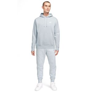 Nike Sportswear Club Fleece Hoodie Trainingspak Lichtgrijs Wit