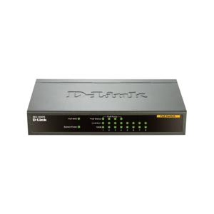 D-Link DES-1008PA netwerk-switch Unmanaged Fast Ethernet (10/100) Power over Ethernet (PoE) Zwart