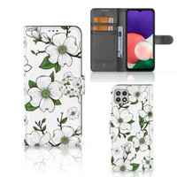 Samsung Galaxy A22 5G Hoesje Dogwood Flowers