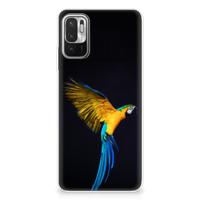 Xiaomi Redmi Note 10/10T 5G | Poco M3 Pro | TPU Hoesje | Papegaai