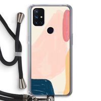 Saturday Flow: OnePlus Nord N10 5G Transparant Hoesje met koord