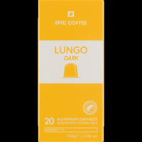 Epic Coffee Lungo Dark koffiecups 20 Stuks bij Jumbo Epic Coffee Lungo Dark koffiecups 20 Stuks bij Jumbo