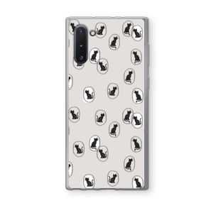 Miauw: Samsung Galaxy Note 10 Transparant Hoesje