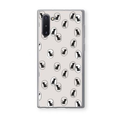 Miauw: Samsung Galaxy Note 10 Transparant Hoesje