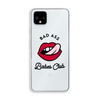 Badass Babes Club: Pixel 4 XL Transparant Hoesje