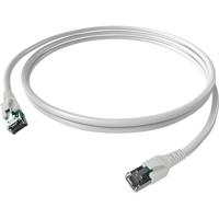 EasyLan FlexBoot Patchkabel Kat.6A, S/FTP, wit, 10 m