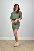 Xirena jurk Lexa X4OKJ001 vintage seagrass