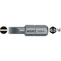Hazet 2208-8 2208-8 Gleuf-bit Aandrijving: 1/4 (6,3 mm) Uitvoering: Plat 25 mm - thumbnail
