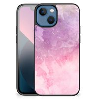 Kleurrijke Telefoonhoesje Apple iPhone 13 mini Pink Purple Paint - thumbnail