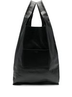 Jil Sander sac cabas Market en cuir - Noir - thumbnail