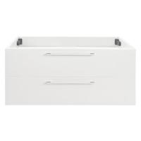 Differnz Somero onderkast 2 lades | hoogglans wit | 80 cm