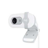 Webcam - Full HD 1080p - LOGITECH - Brio 100 - Microfono integrato - Bianco sporco - (960-001617)