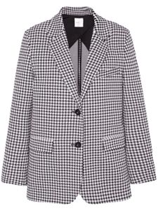 Rosetta Getty blazer à carreaux vichy - Noir