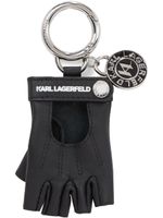 Karl Lagerfeld porte-clés biker glove - Noir