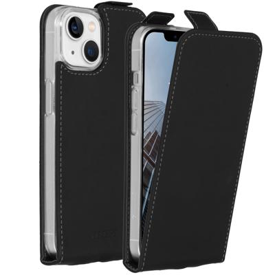 AccezzFlipcase voor Apple iPhone 14 Telefoonhoesje Zwart