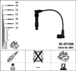Bougiekabelset RCOP1206