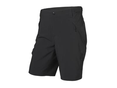 CRIVIT 2-in-1 heren sportbroekje (Zwart, M)