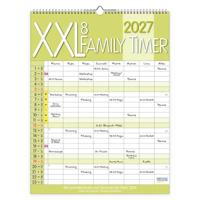 Familytimer XXL Kalender 2027 voor 8 pers
