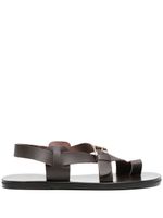 Ancient Greek Sandals sandales Paris en cuir - Marron