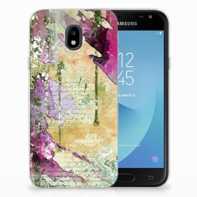 Smartphone hoesje Samsung Galaxy J3 2017 Letter Painting Smartphone hoesje Samsung Galaxy J3 2017 Letter Painting