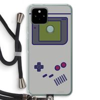 Game On: Pixel 5 Transparant Hoesje met koord