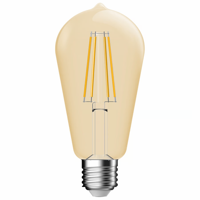 ST64 Led lamp 4W Goud 400 lumen Dimbaar 2500K